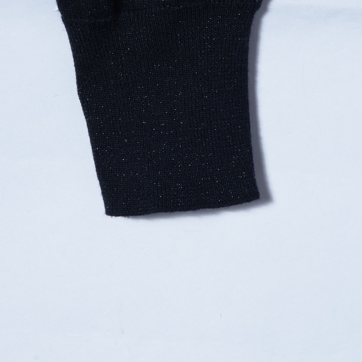 SHIPS Primary Navy Label:〈手洗い可能〉VICTORIA ラメ クルーネック