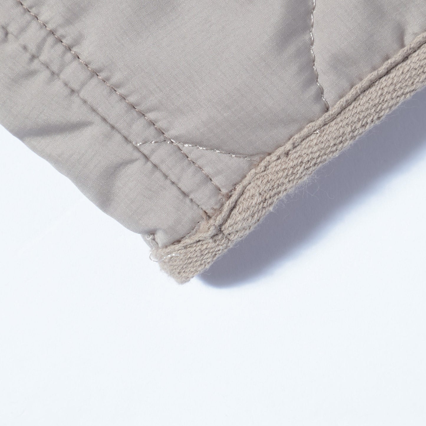 〈手洗い可能〉キルティングインナーブルゾン