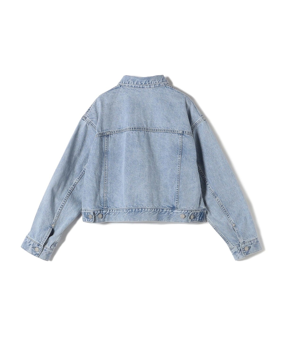 〈洗濯機可能〉クロップド デニム ジャケット 24SS