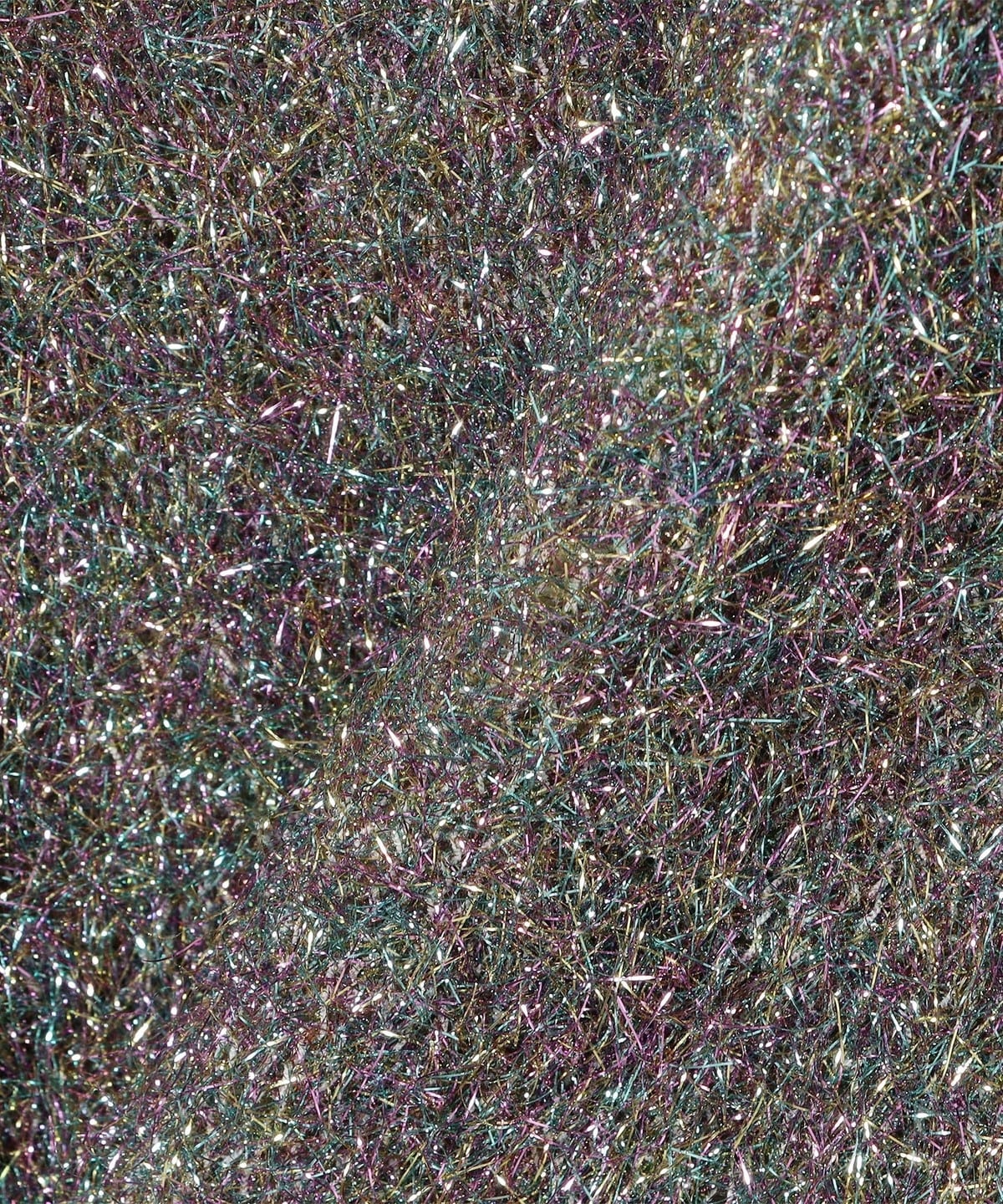 〈手洗い可能〉ラメ ニット 配色 カーディガン