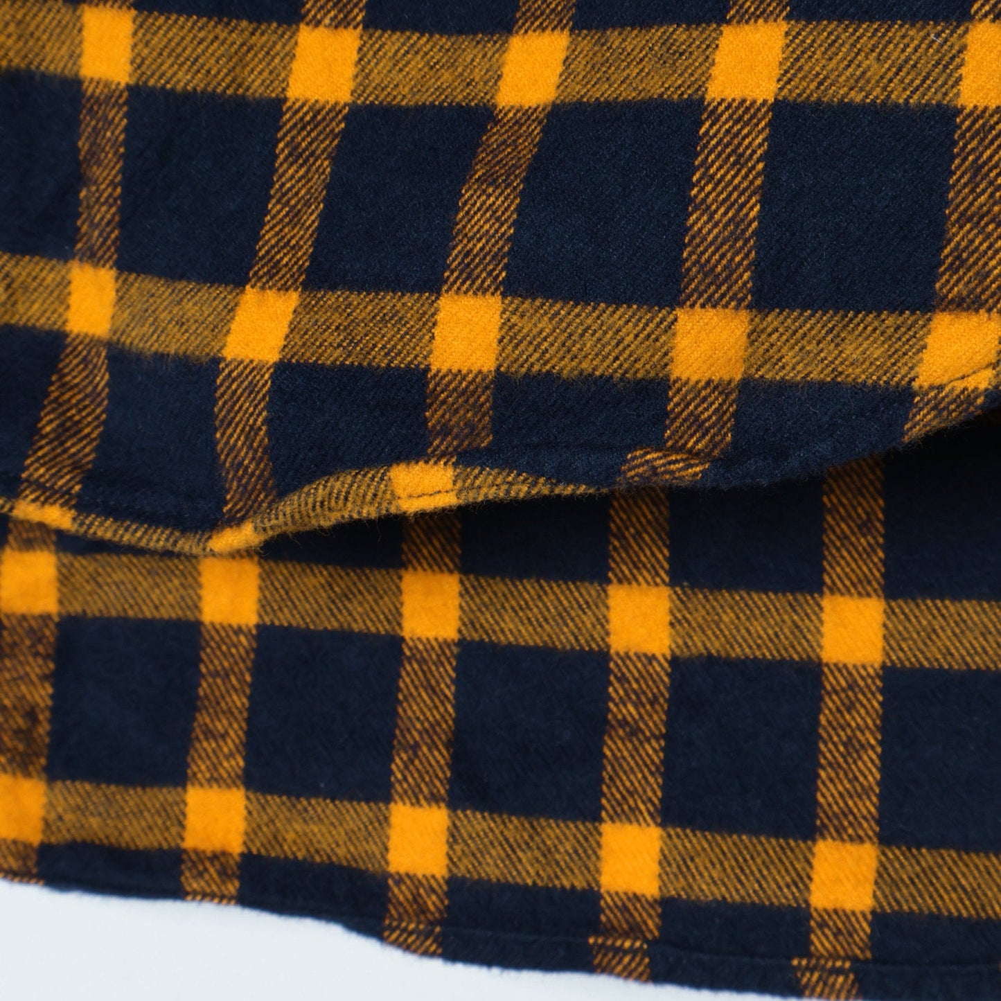 SHIPS×IKE BEHAR: アメリカ製 ブロックチェック ボタンダウン ネルシャツ