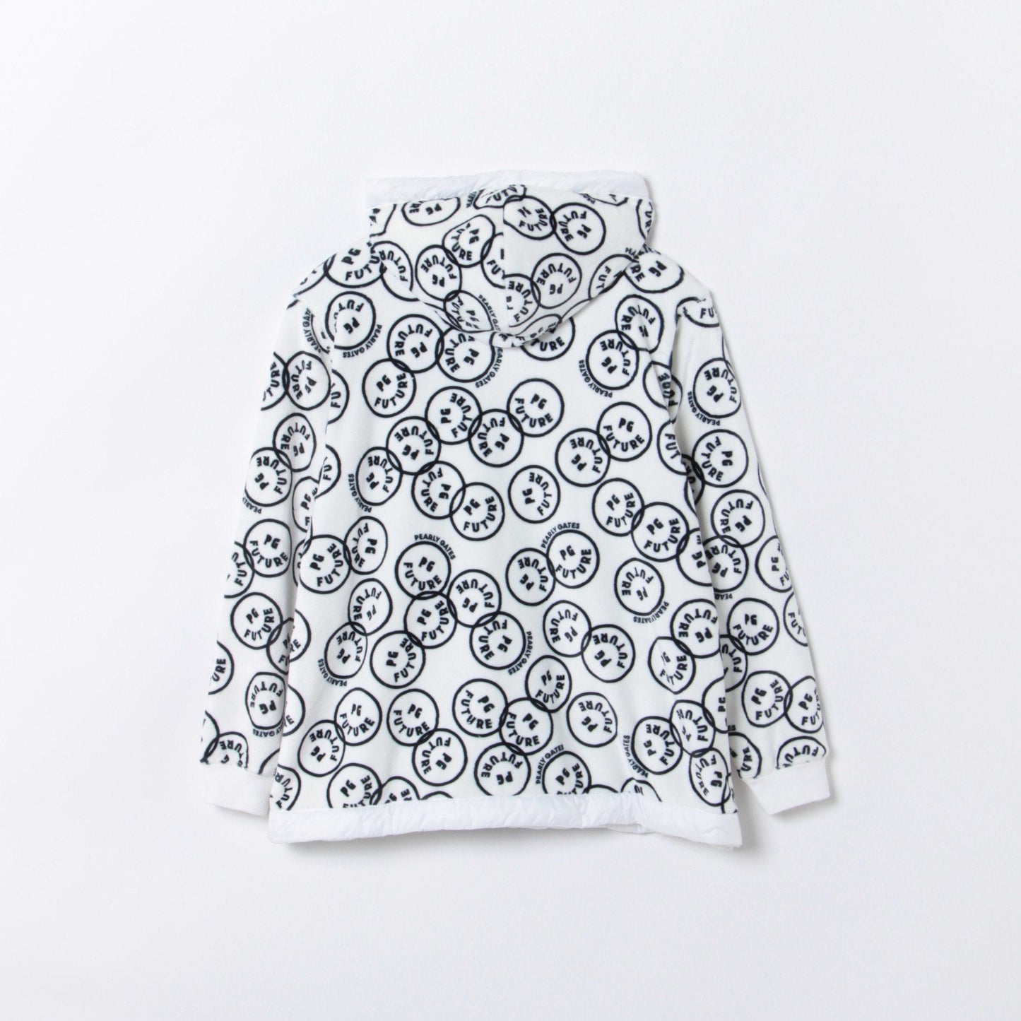 ベロアボンバー ハーフジッププルオーバーフーディ <FUTURE NICOシリーズ>