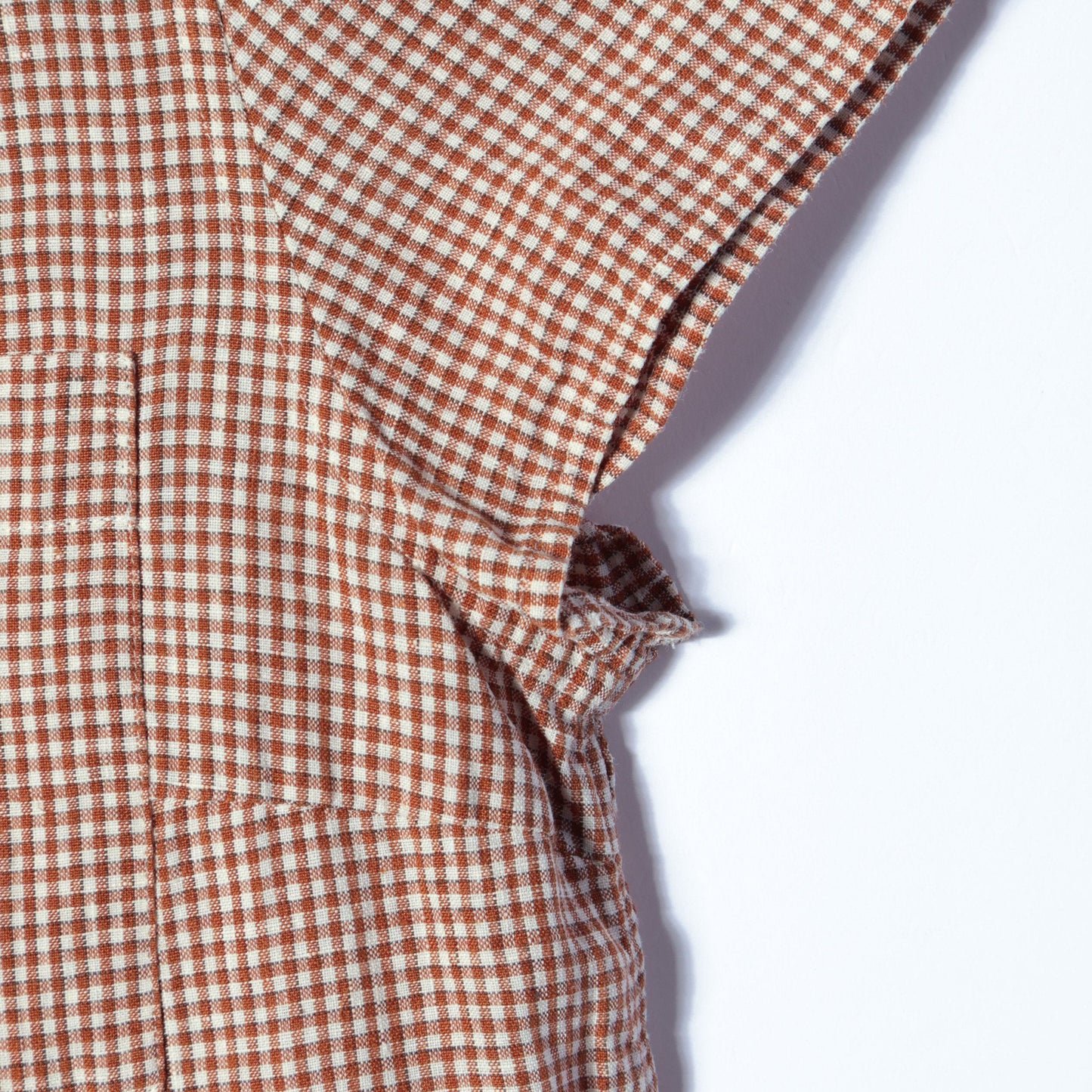 TRI GINGHAM LINEN SHIRT