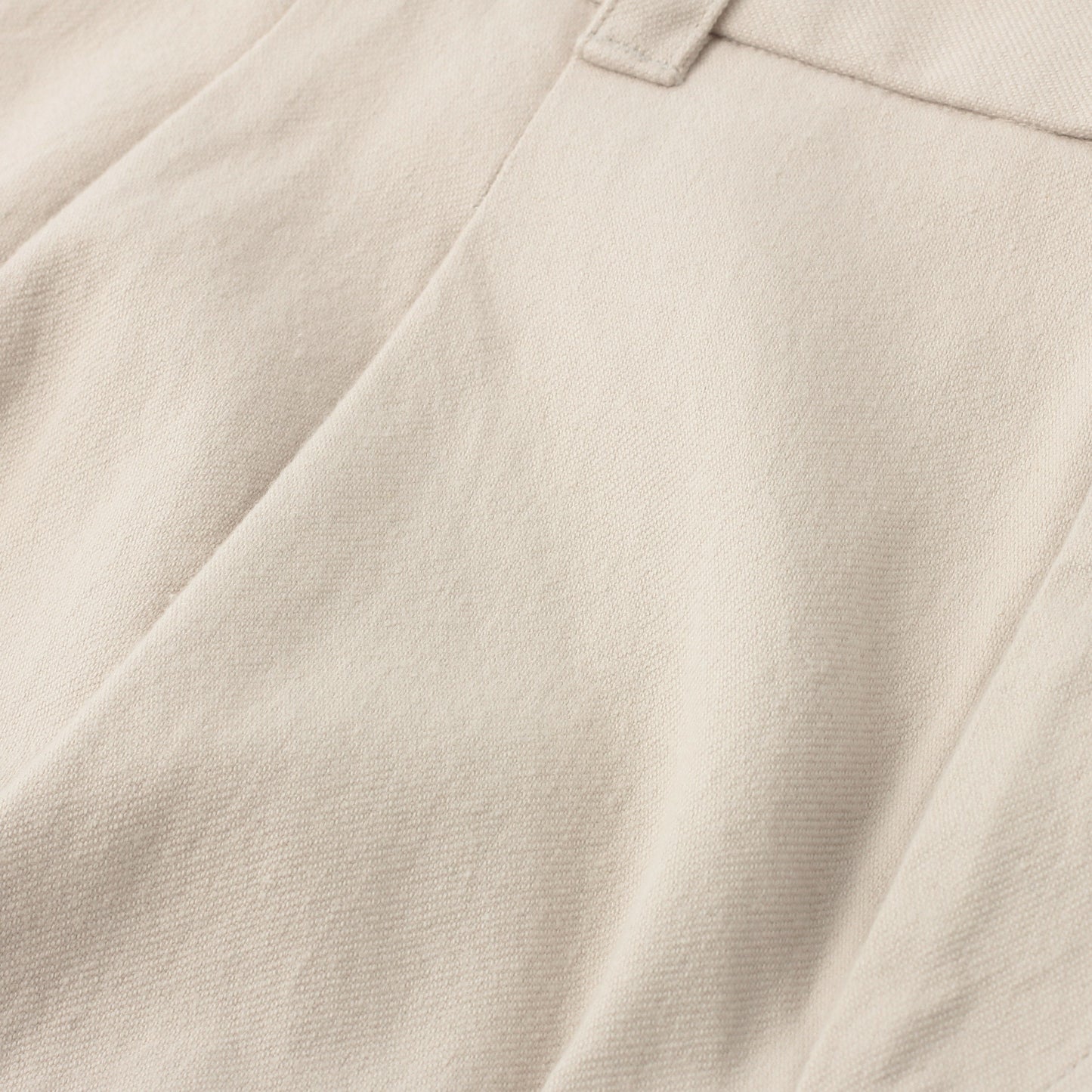 COTTON TWILL TROUSERS