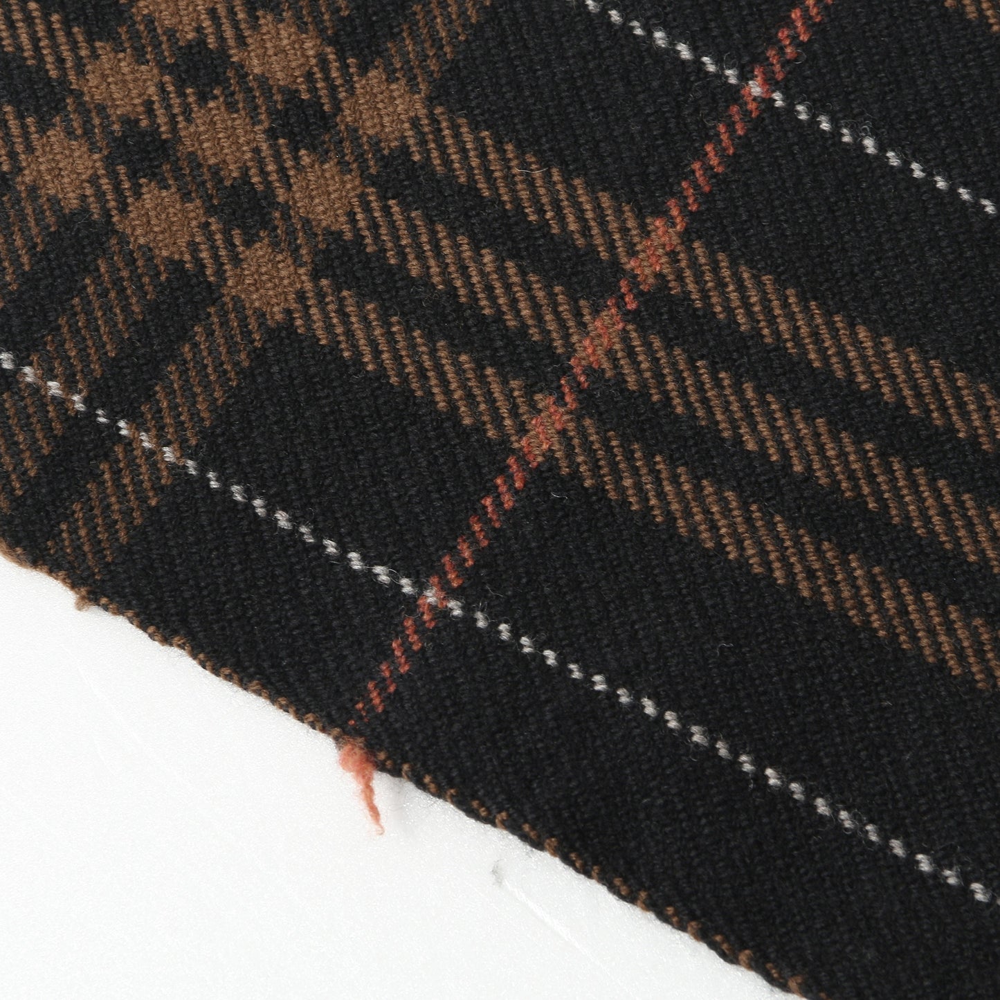 IRREGULAR CHECK SCARF