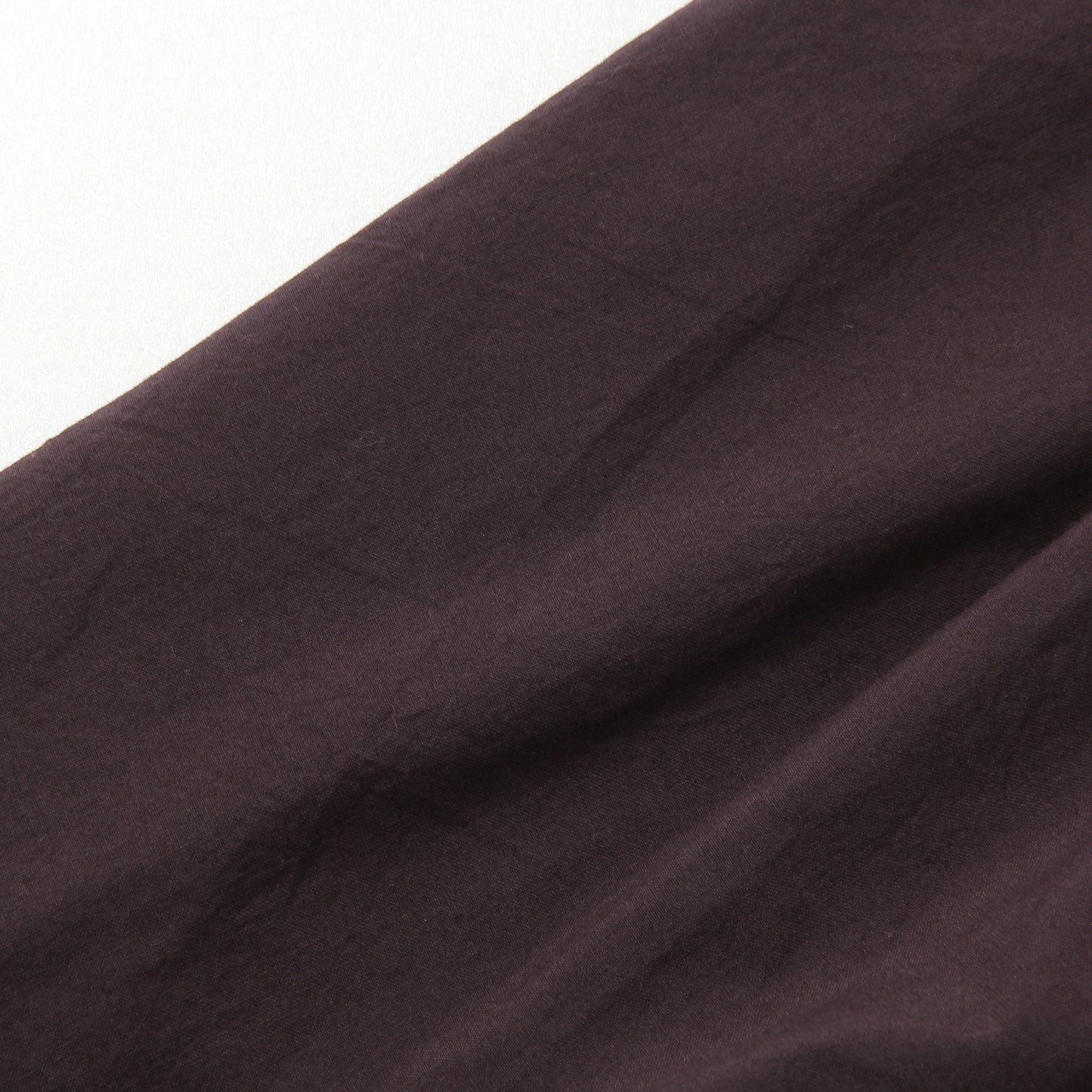 MATT COTTON SILK POPLIN TROUSERS