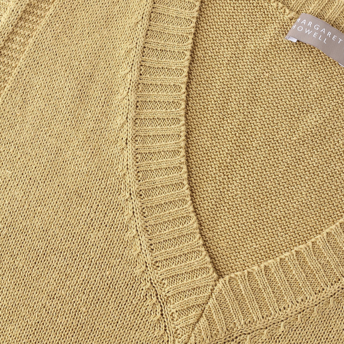 LINEN COTTON SILK SLIPOVER KNIT
