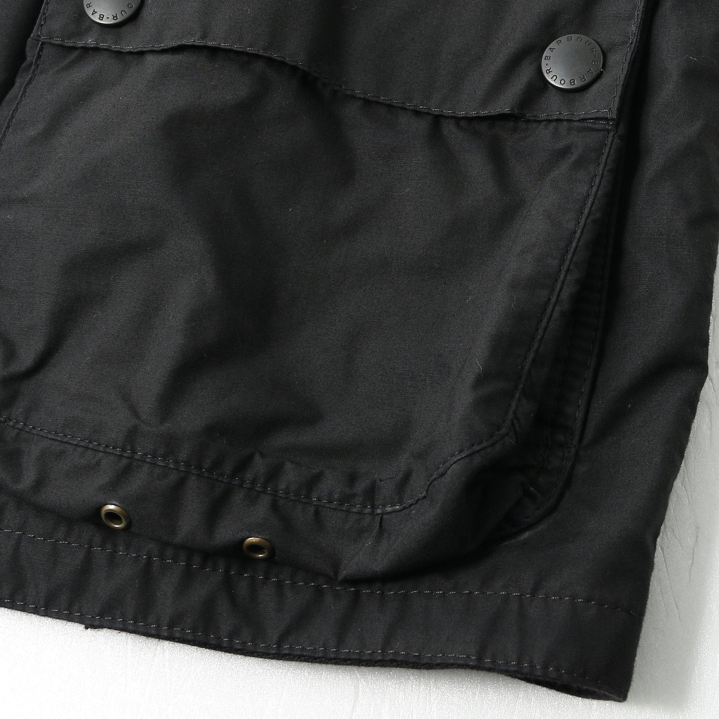 DRY WAX COTTON BLOUSON
