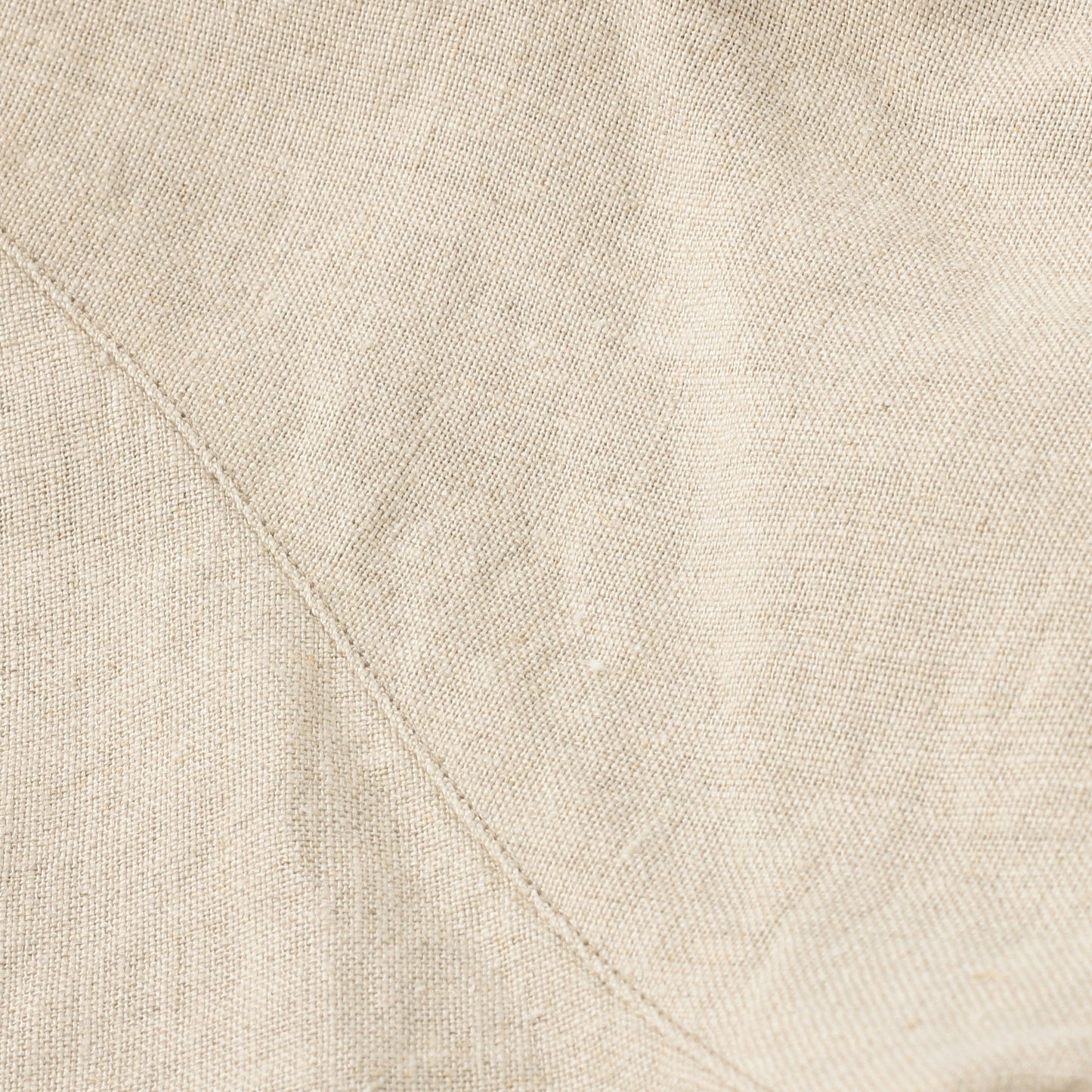 PLAIN WEAVE LINEN COAT