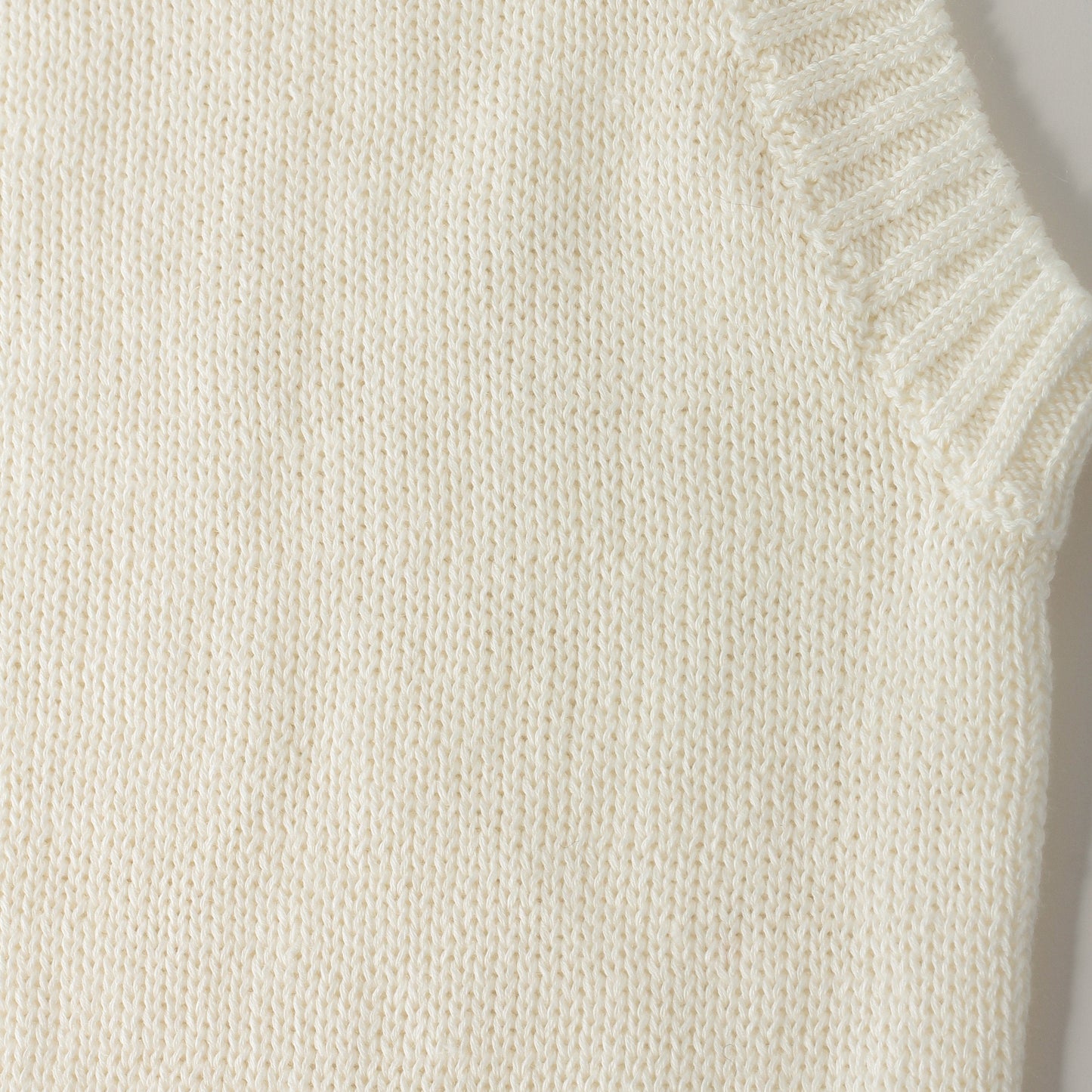 LINEN COTTON SILK SLIPOVER KNIT