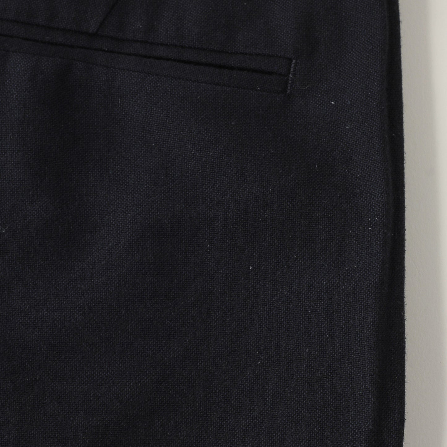 SPRING PLAIN WEAVE TROUSERS