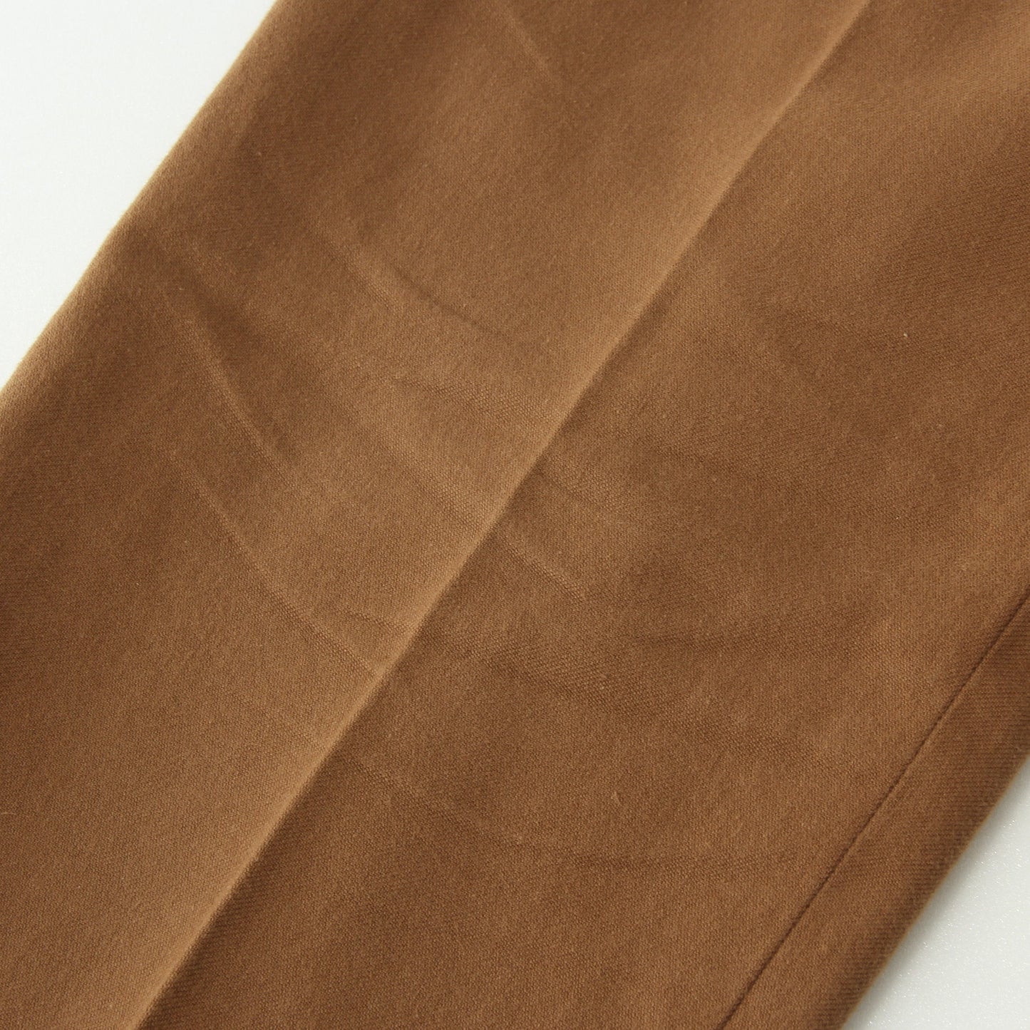 WASHED COTTON TWILL TROUSERS