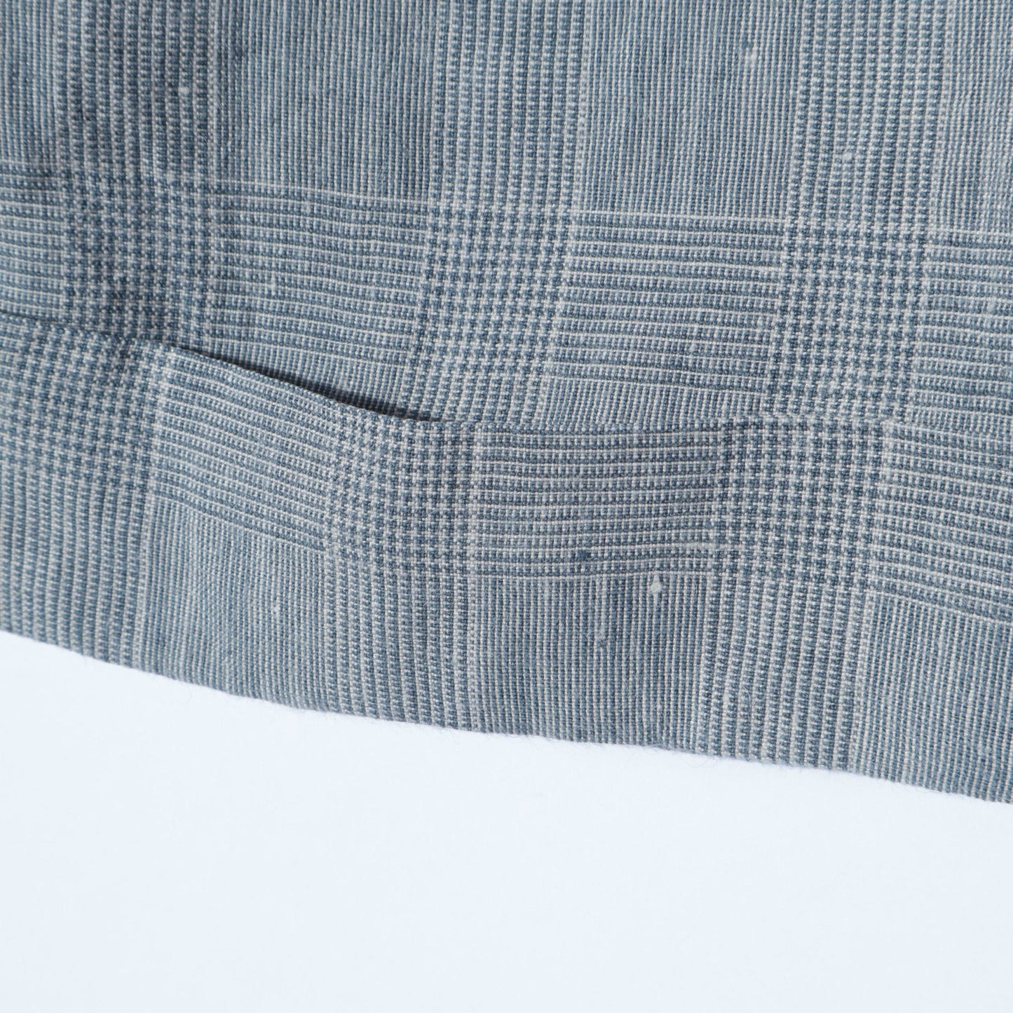 PRINCE OF WALES LINEN TROUSERS