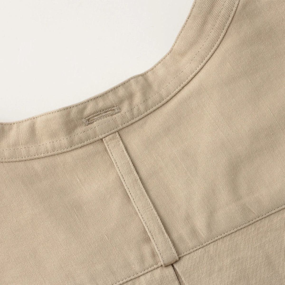 COTTON LINEN TWILL DRESS