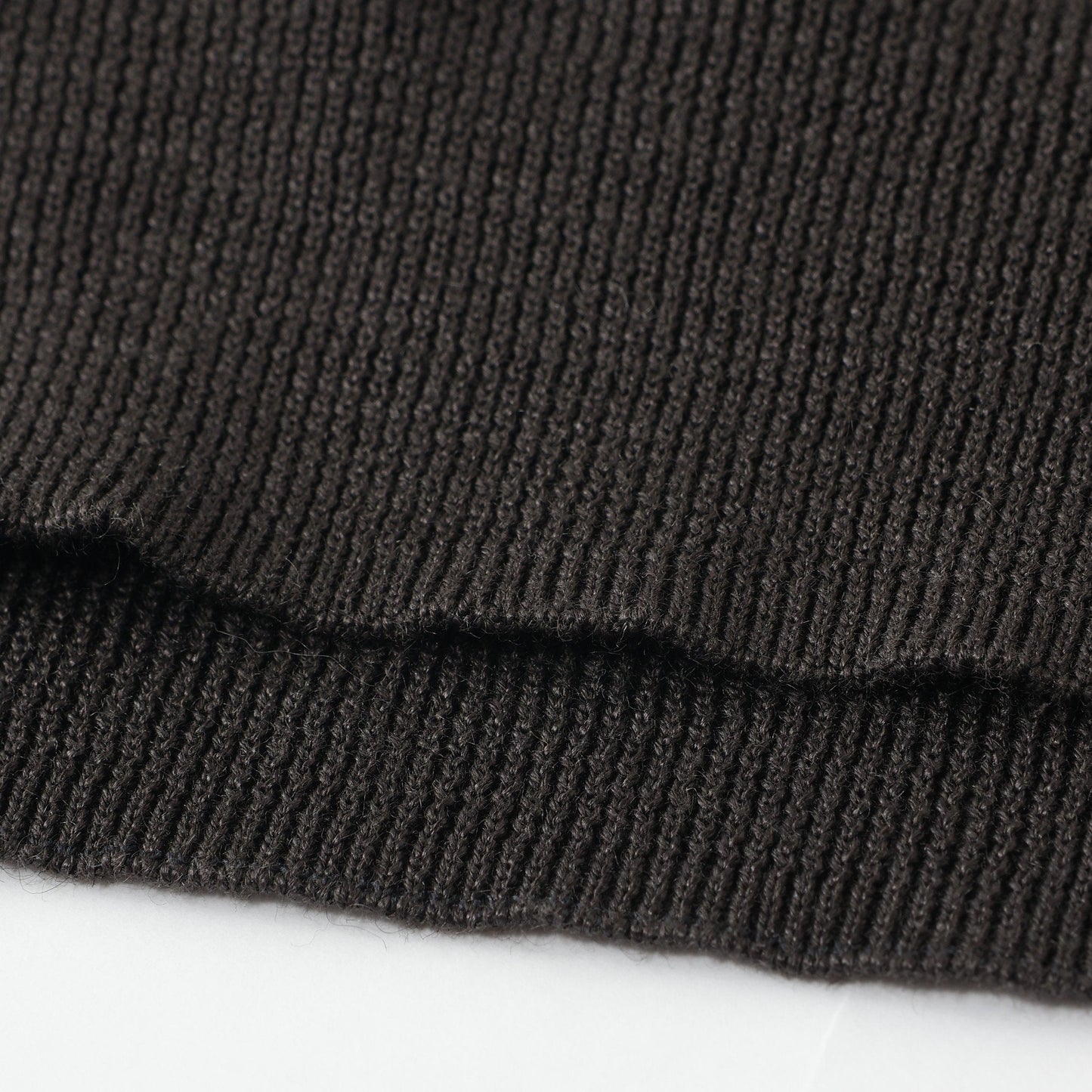 RAMIE COTTON DEEP RIB T SHIRT KNIT