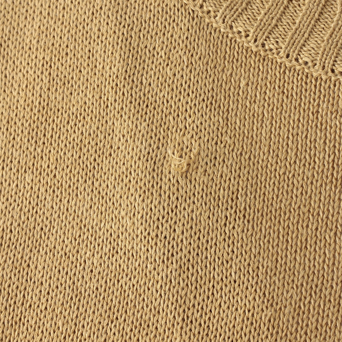 LINEN COTTON SILK SLIPOVER KNIT