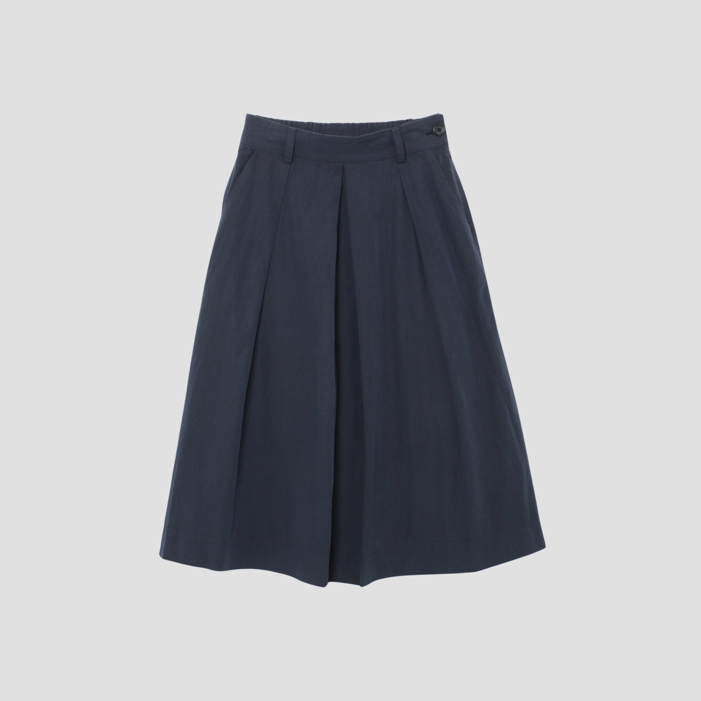 MARGARET HOWELL （マーガレットハウエル） | COTTON CHAMBRAY SKIRT