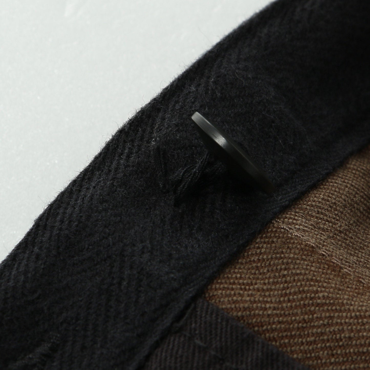 WOOL COTTON HEAVY TWILL SKIRT