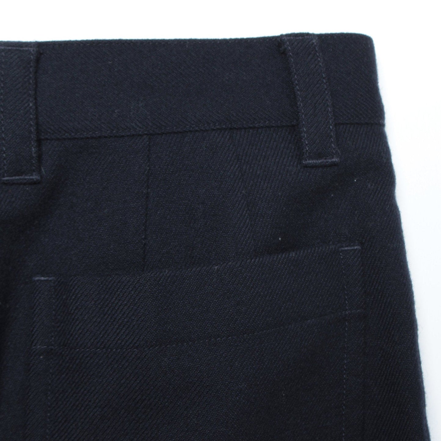 WOOL SERGE TROUSERS