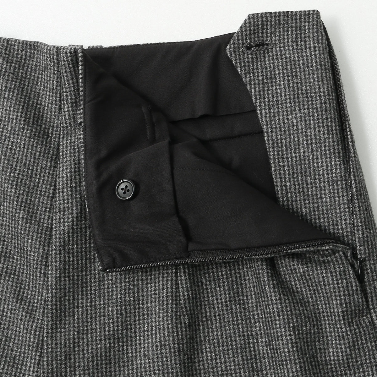 PUPPYTOOTH WOOL FLANNEL TROUSERS