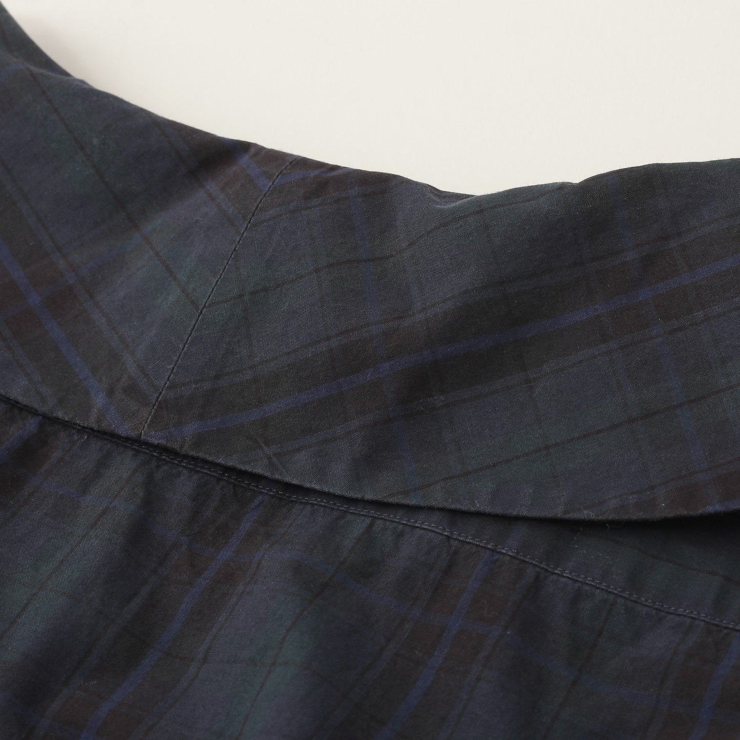 TARTAN POPLIN COTTON SHIRT