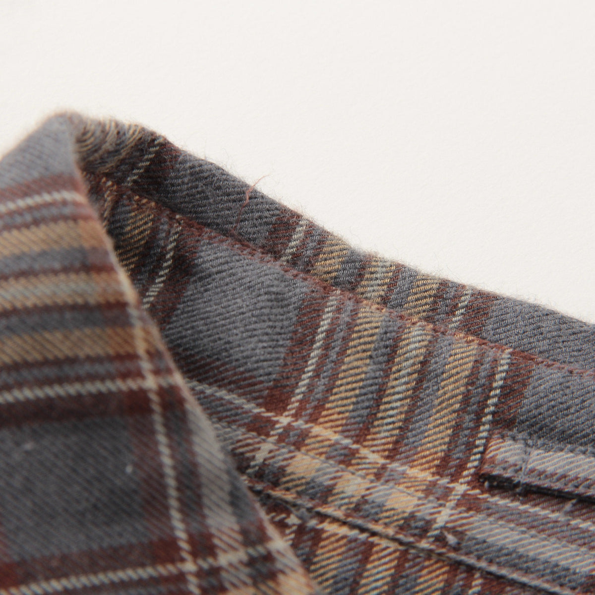 TARTAN COTTON CASHMERE SHIRT