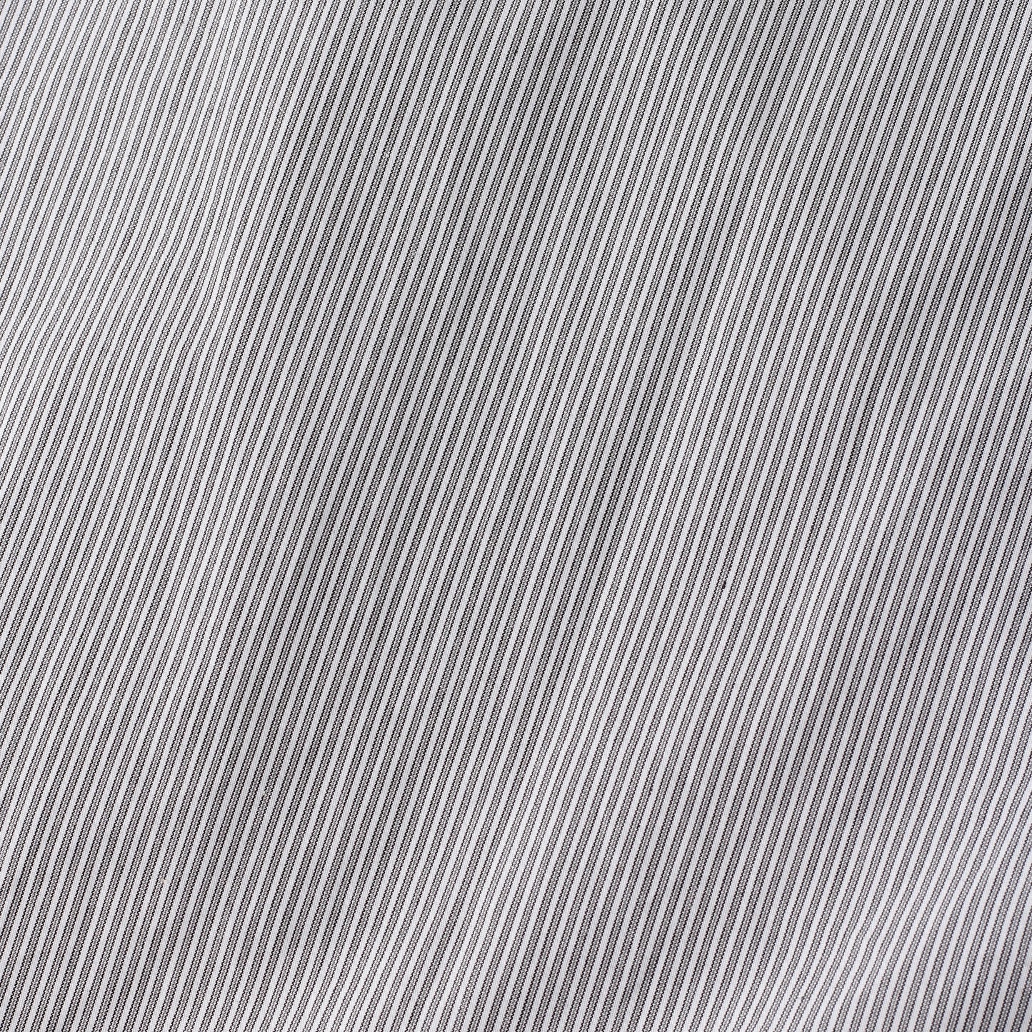 FINE TWIN STRIPE COTTON SHIRT