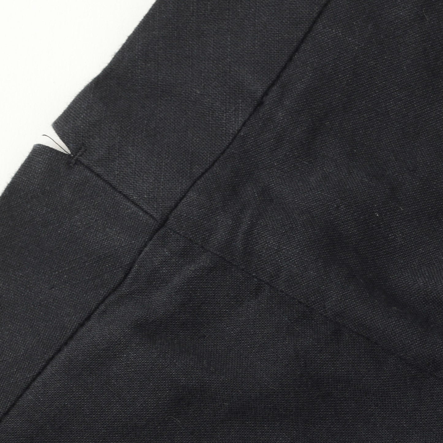 YARN DYED LINEN COTTON TROUSERS