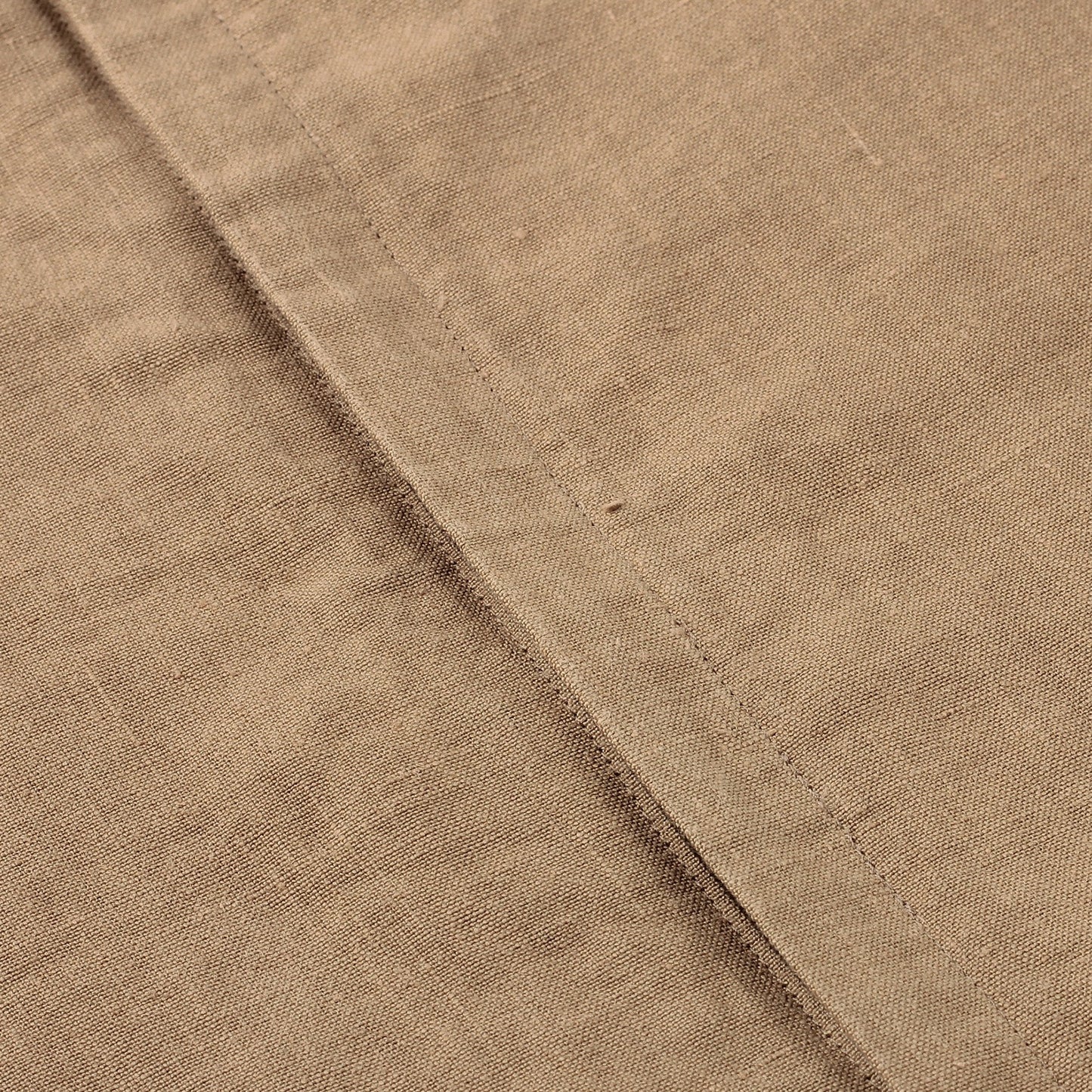 HIGH DENSE LINEN POPLIN DRESS