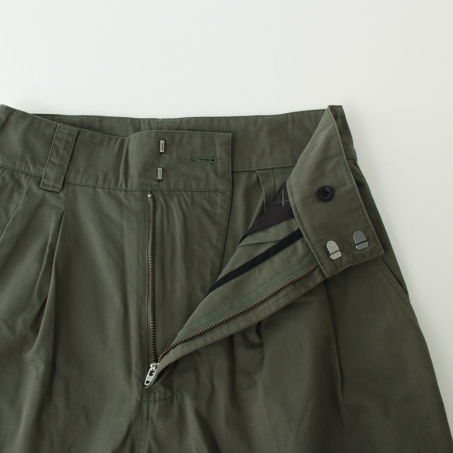 SOFT DENSE COTTON TROUSERS