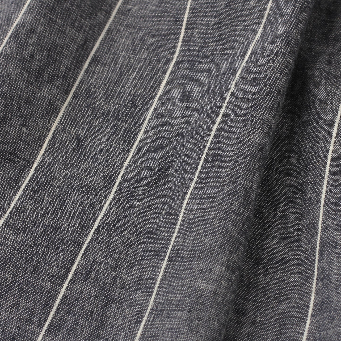 ROUGH COTTON LINEN SHIRTING SKIRT