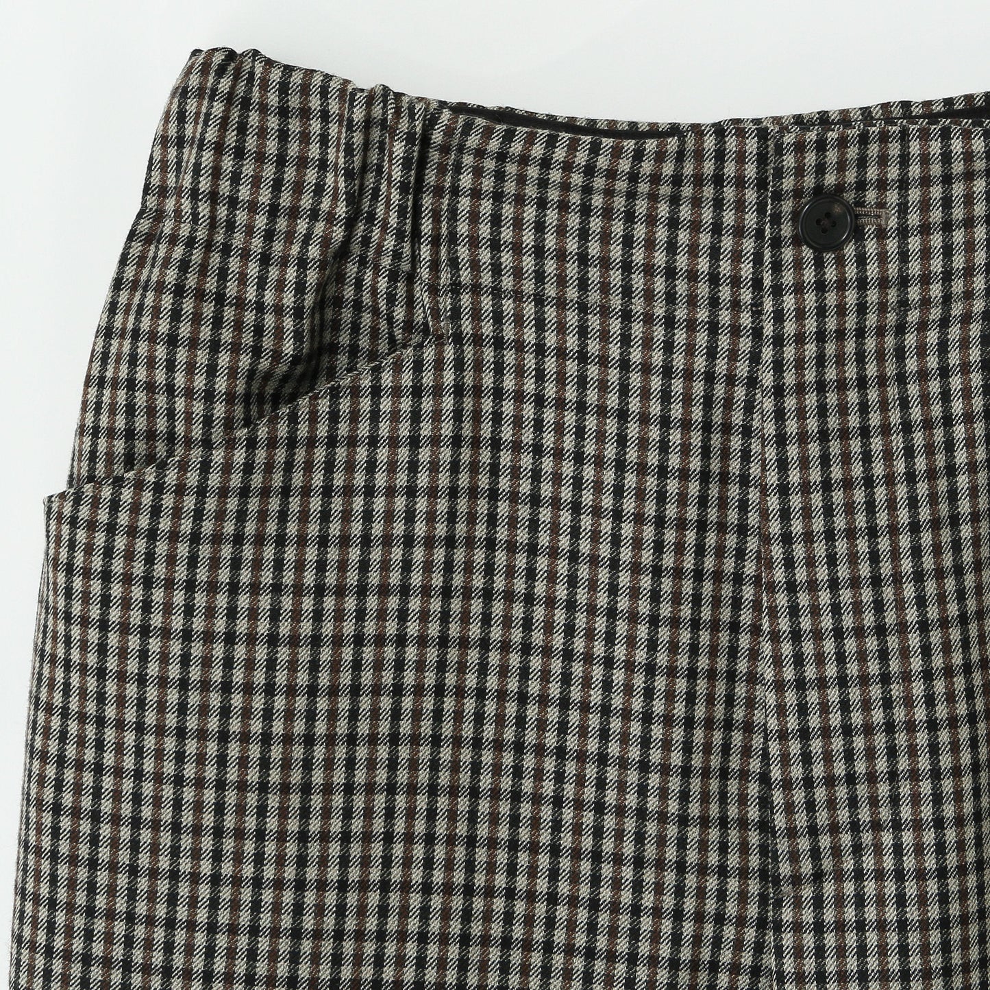 SMALL WOOL CHECK TROUSERS