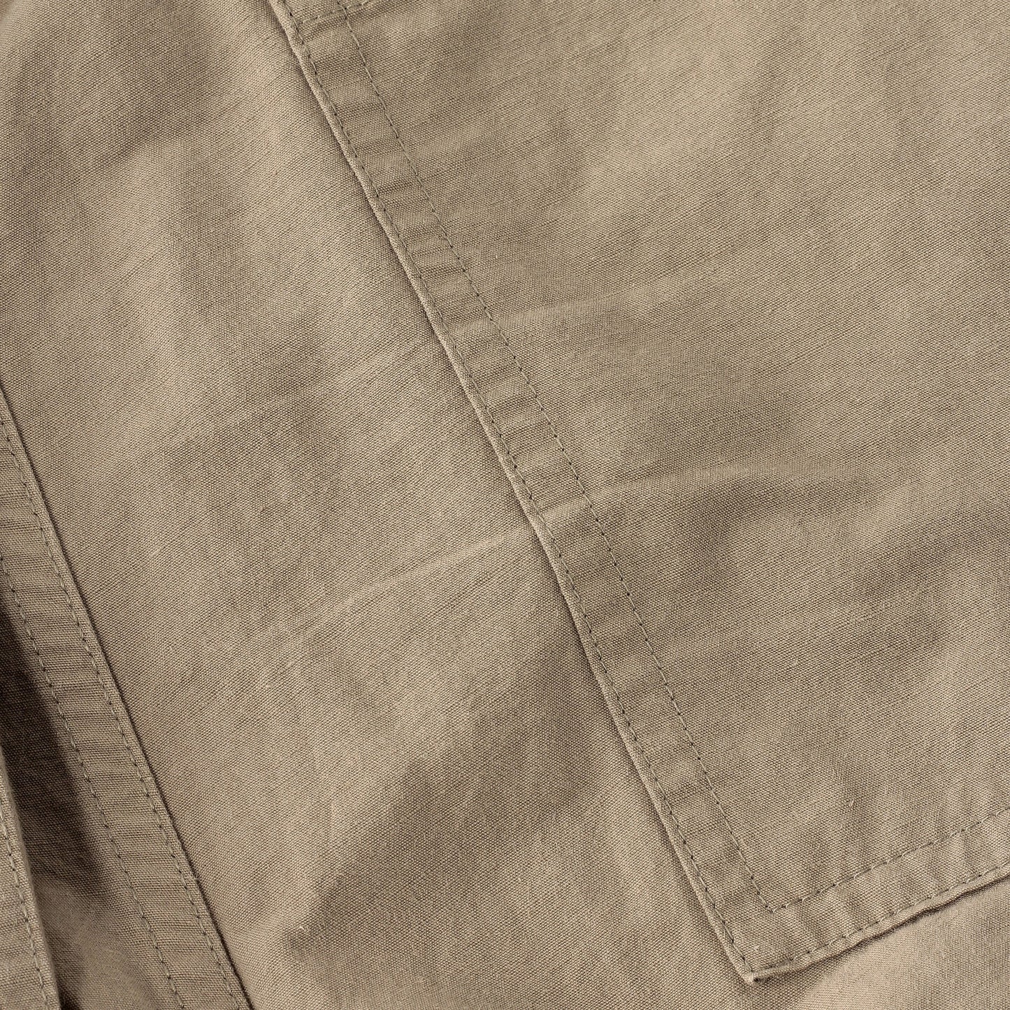 COTTON LINEN PLAIN WEAVE TROUSERS