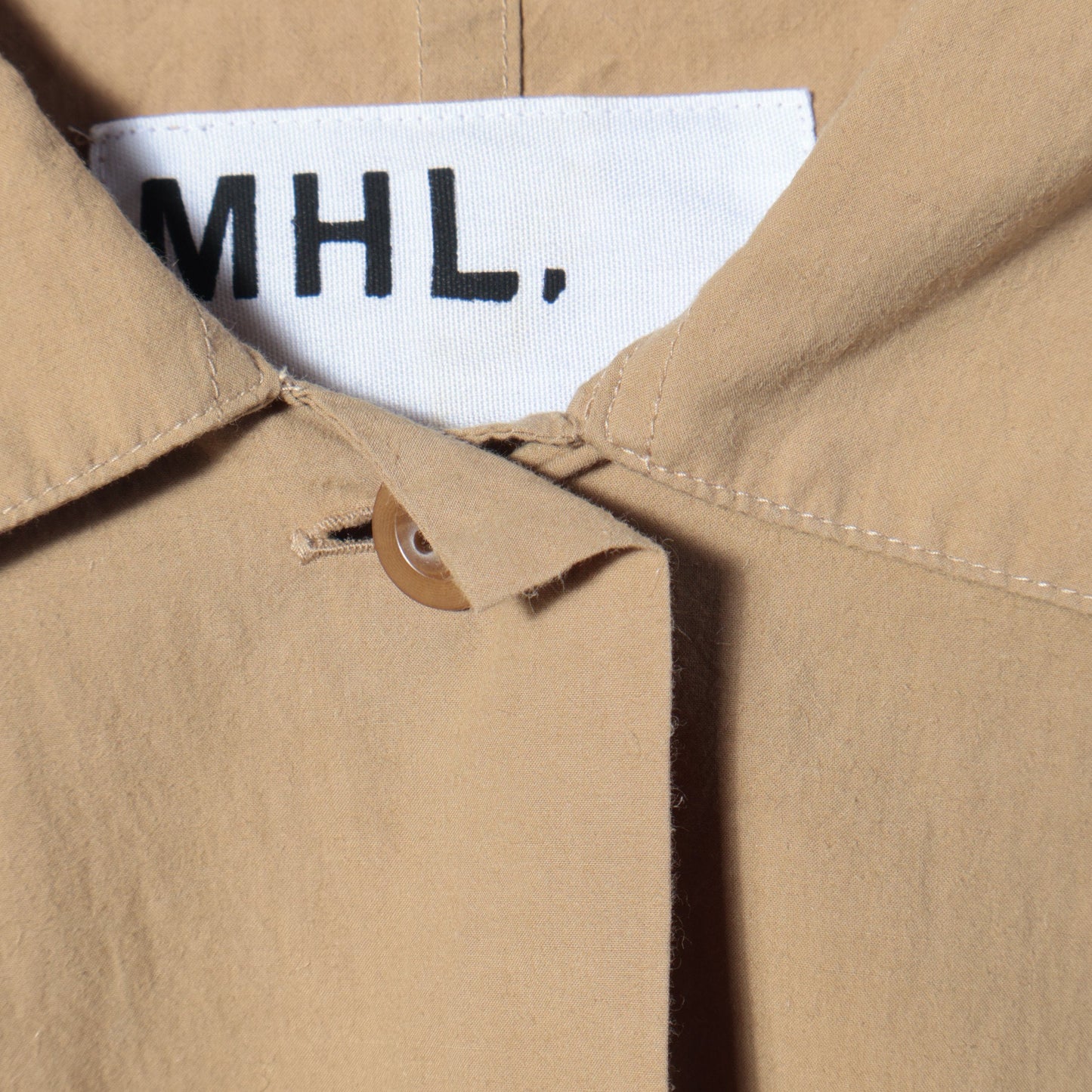 LIGHT COTTON LINEN POPLIN SHIRT