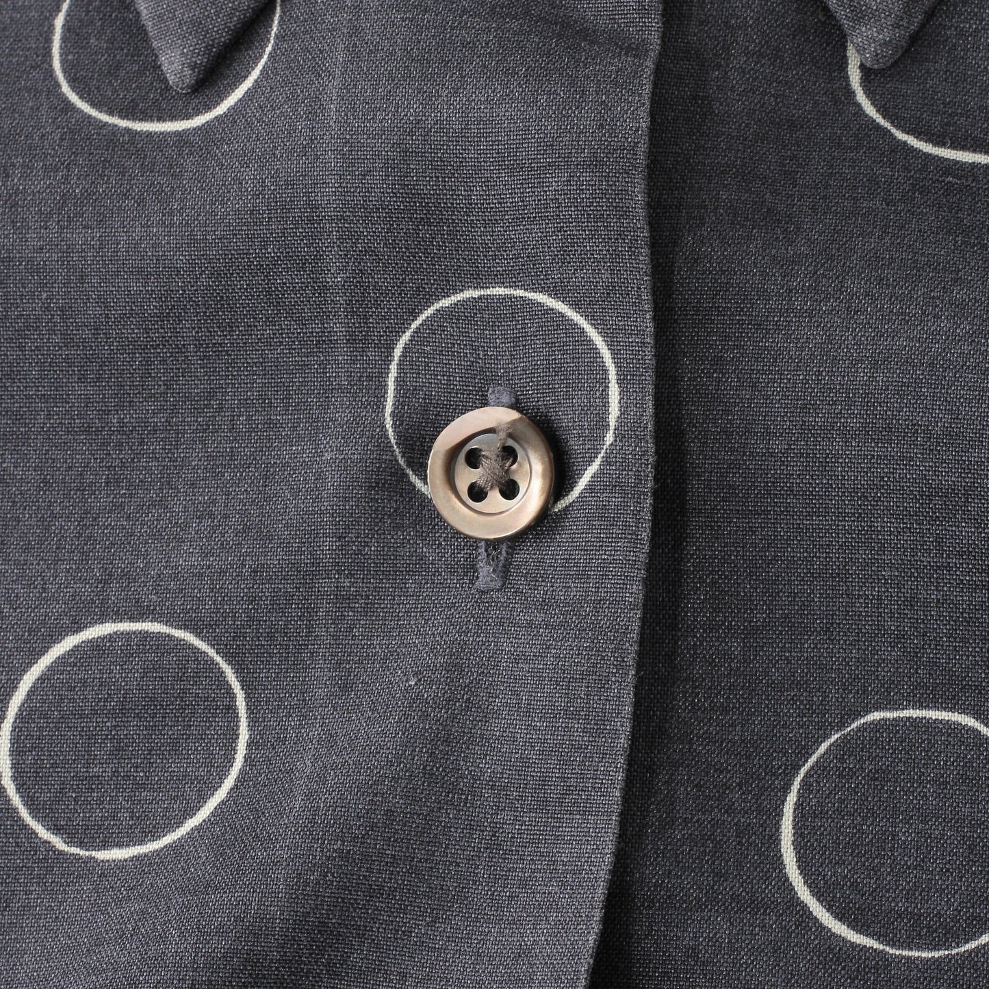 OUTLINE SPOT SILK SHIRT