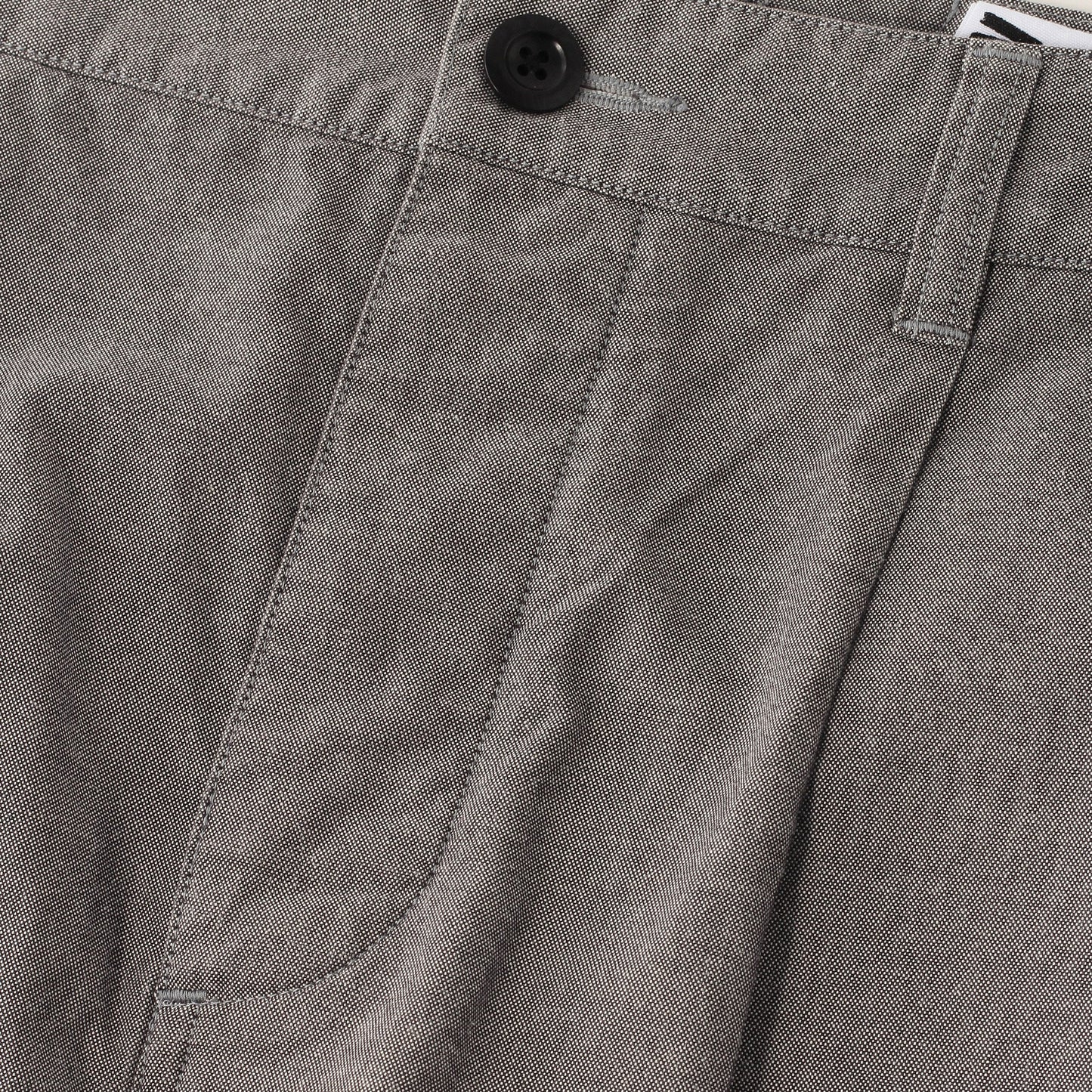 YARN DYE DRY COTTON SKIRT