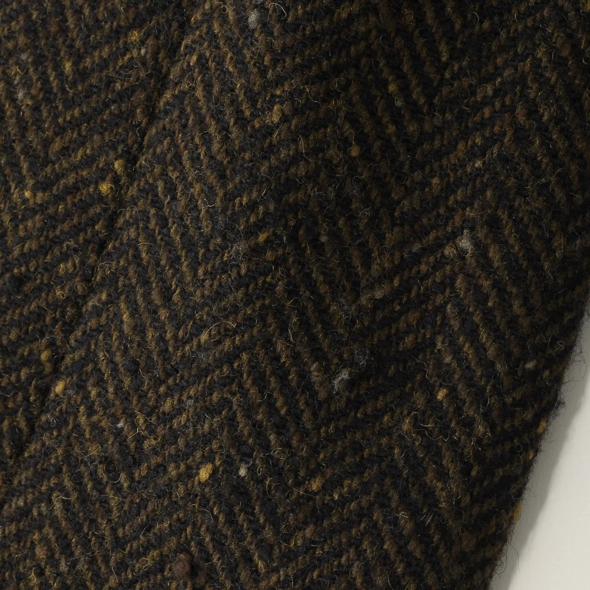 HERRINGBONE WOOL COAT