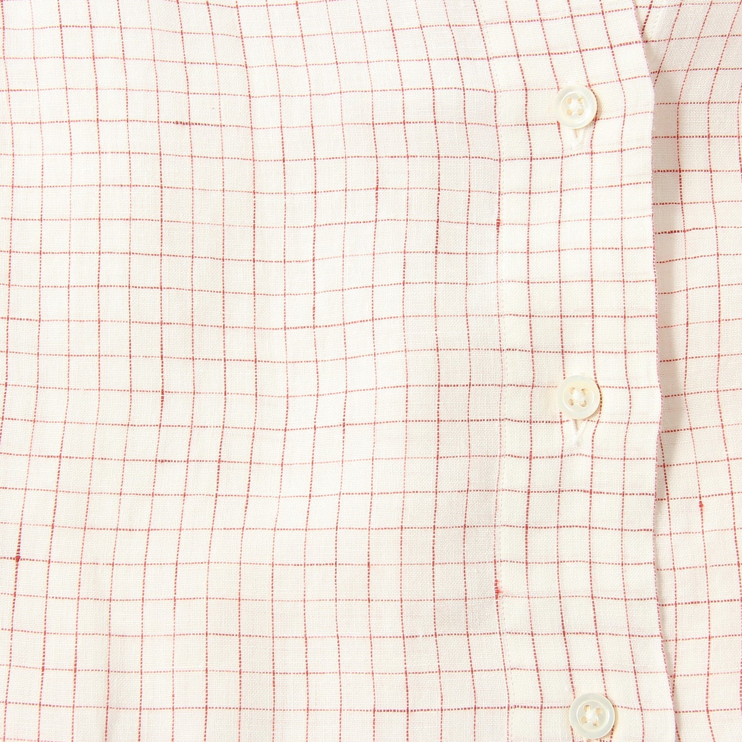 GRAPH CHECK LINEN SHIRT