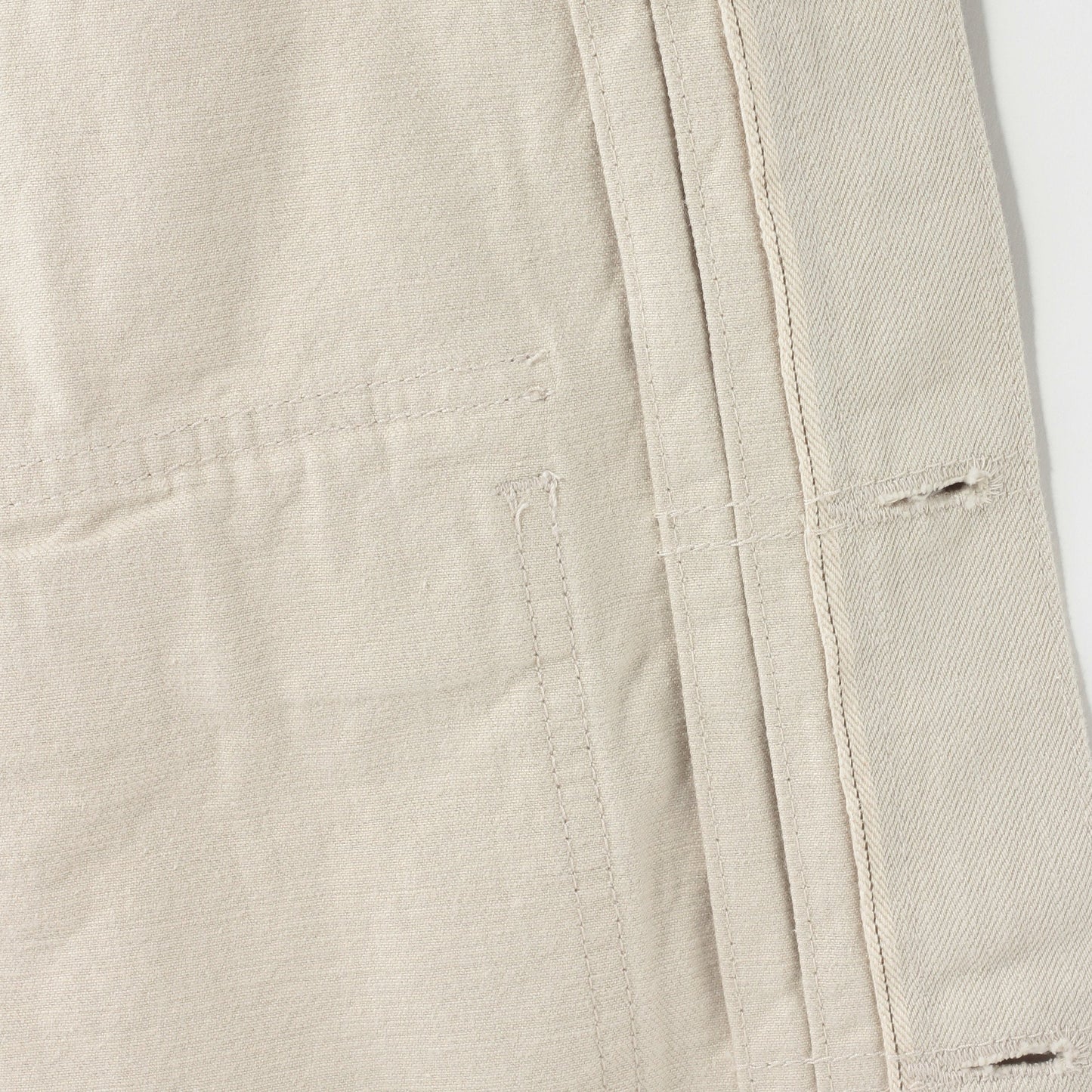 WHITE DENIM BLOUSON