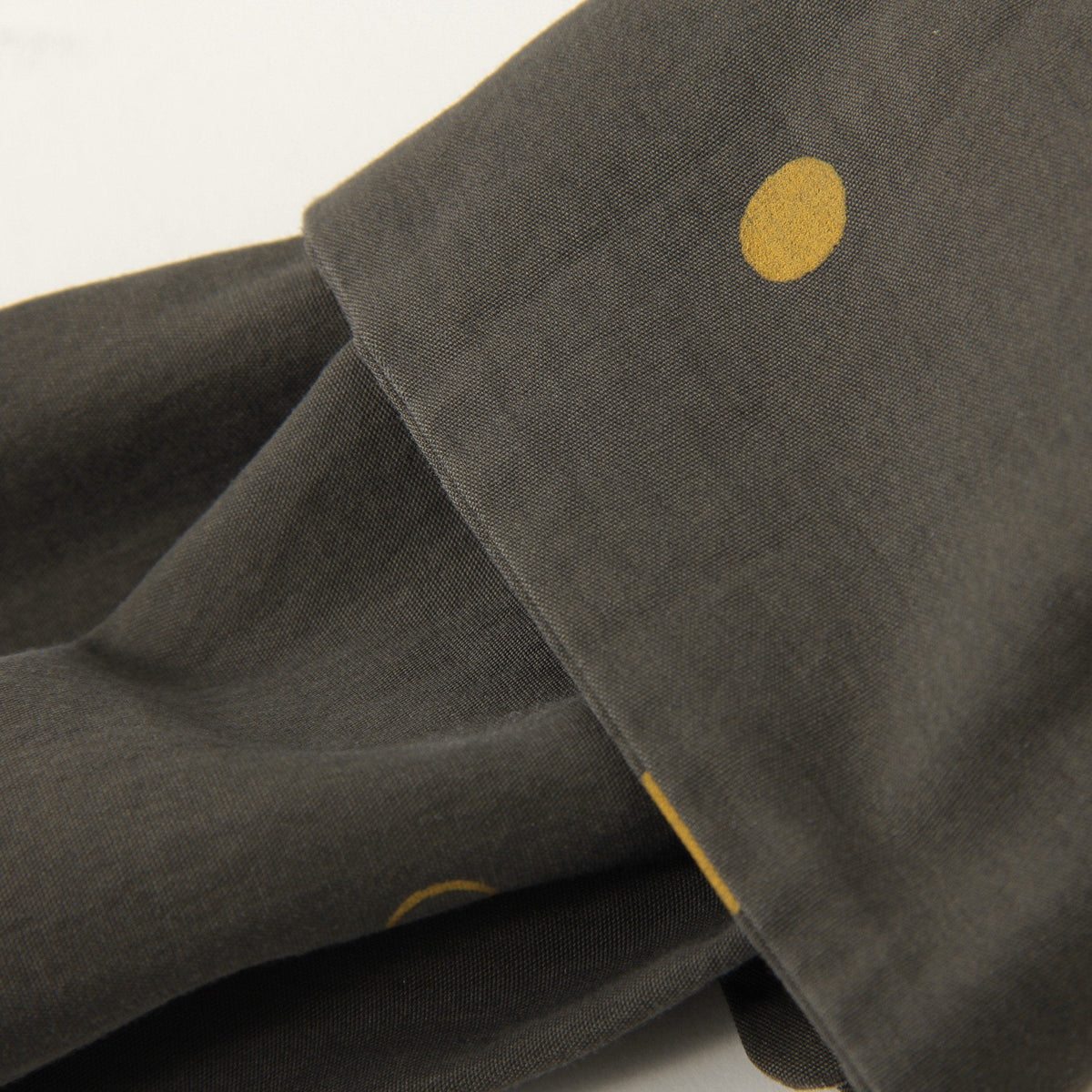 SPOT PRINT COTTON SILK SHIRT
