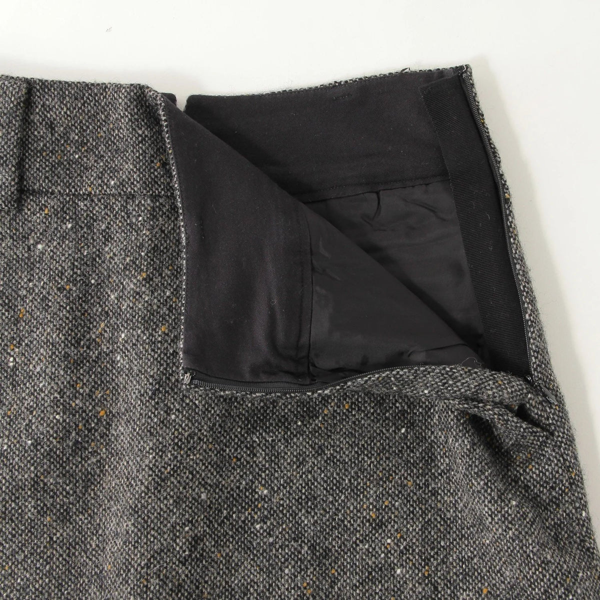 WOOL TWEED SKIRT