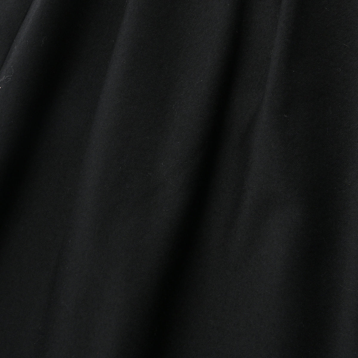 BLACK FLANNEL DRESS