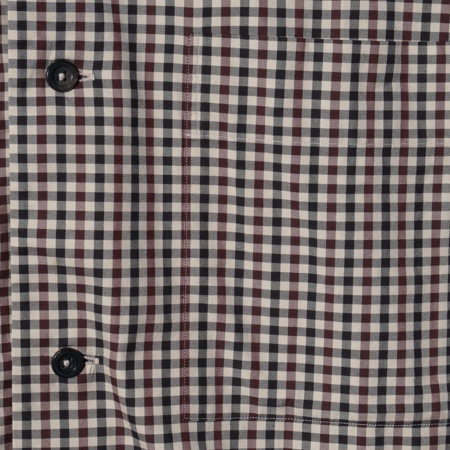 BLUSHED COTTON CHECK SHIRT