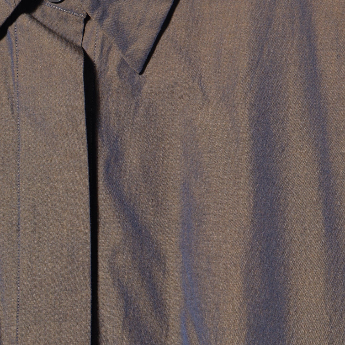 FINE COTTON CHAMBRAY DRESS