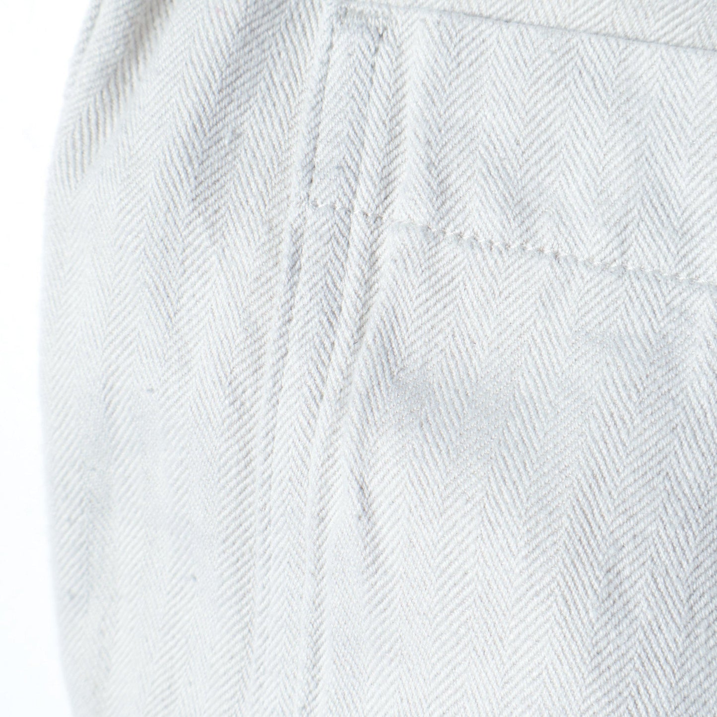 COTTON LINEN HERRINGBONE(MHL SHOP限定) TROUSERS