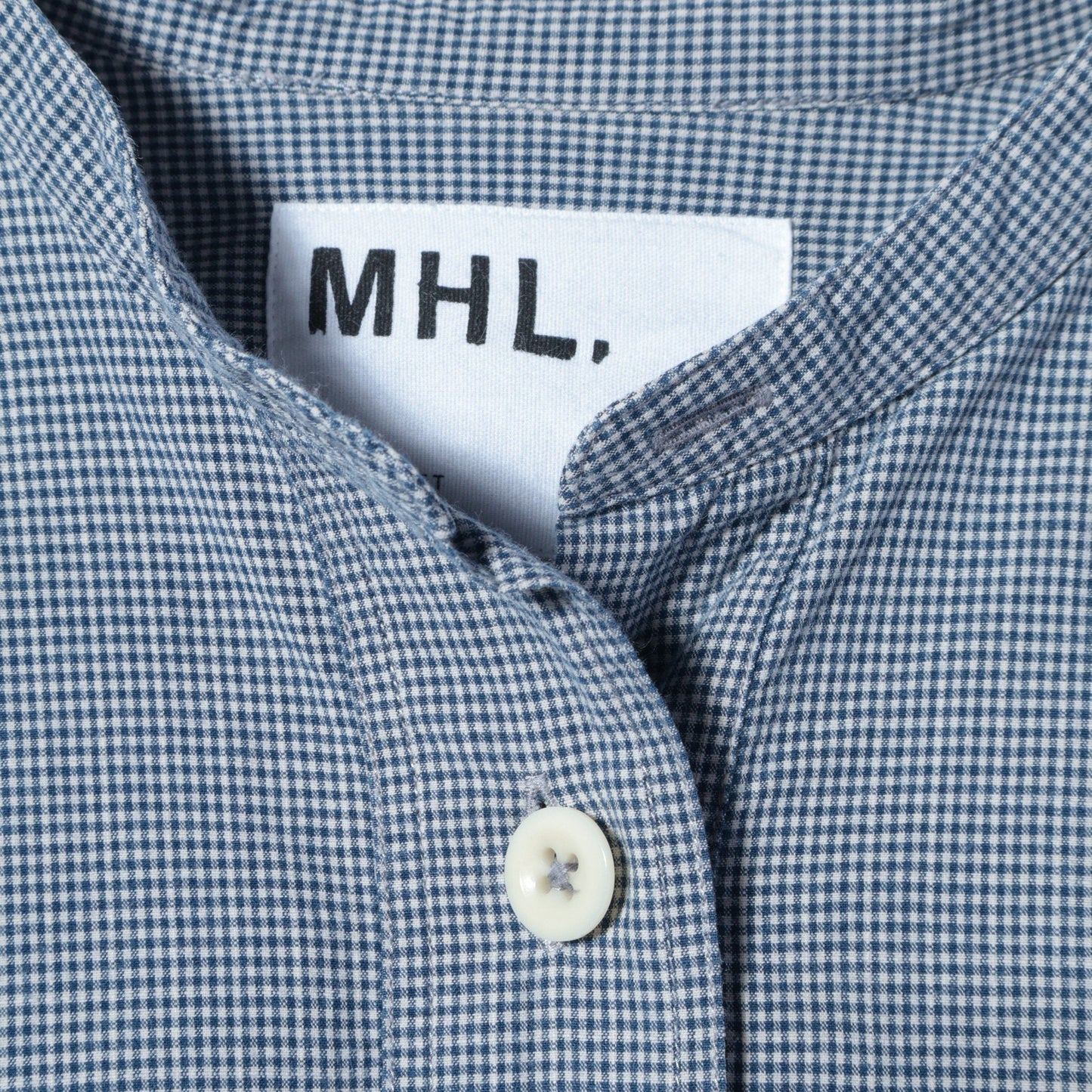 TINY GINGHAM COTTON SHIRT