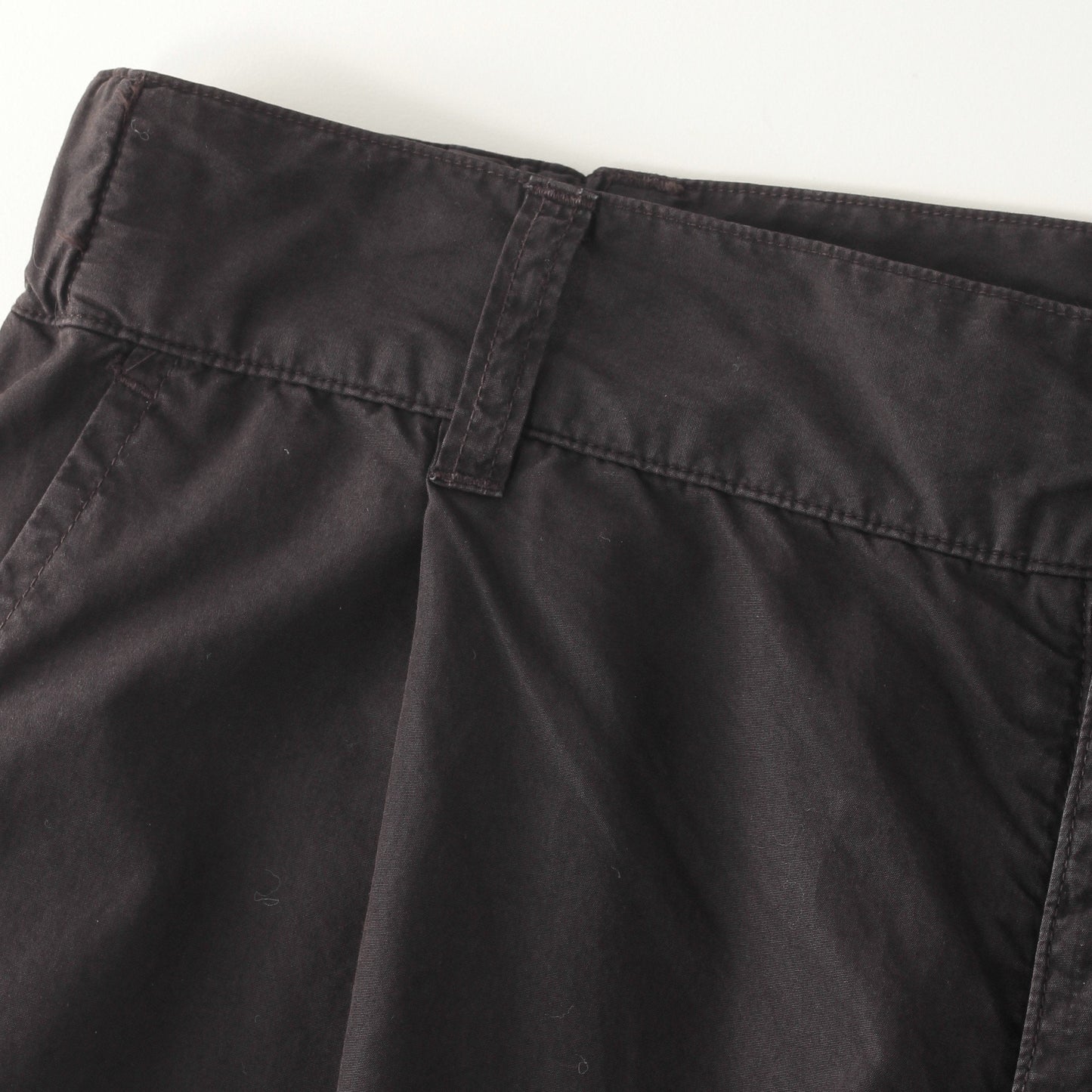 COMPACT TOUGH COTTON POPLIN TROUSERS