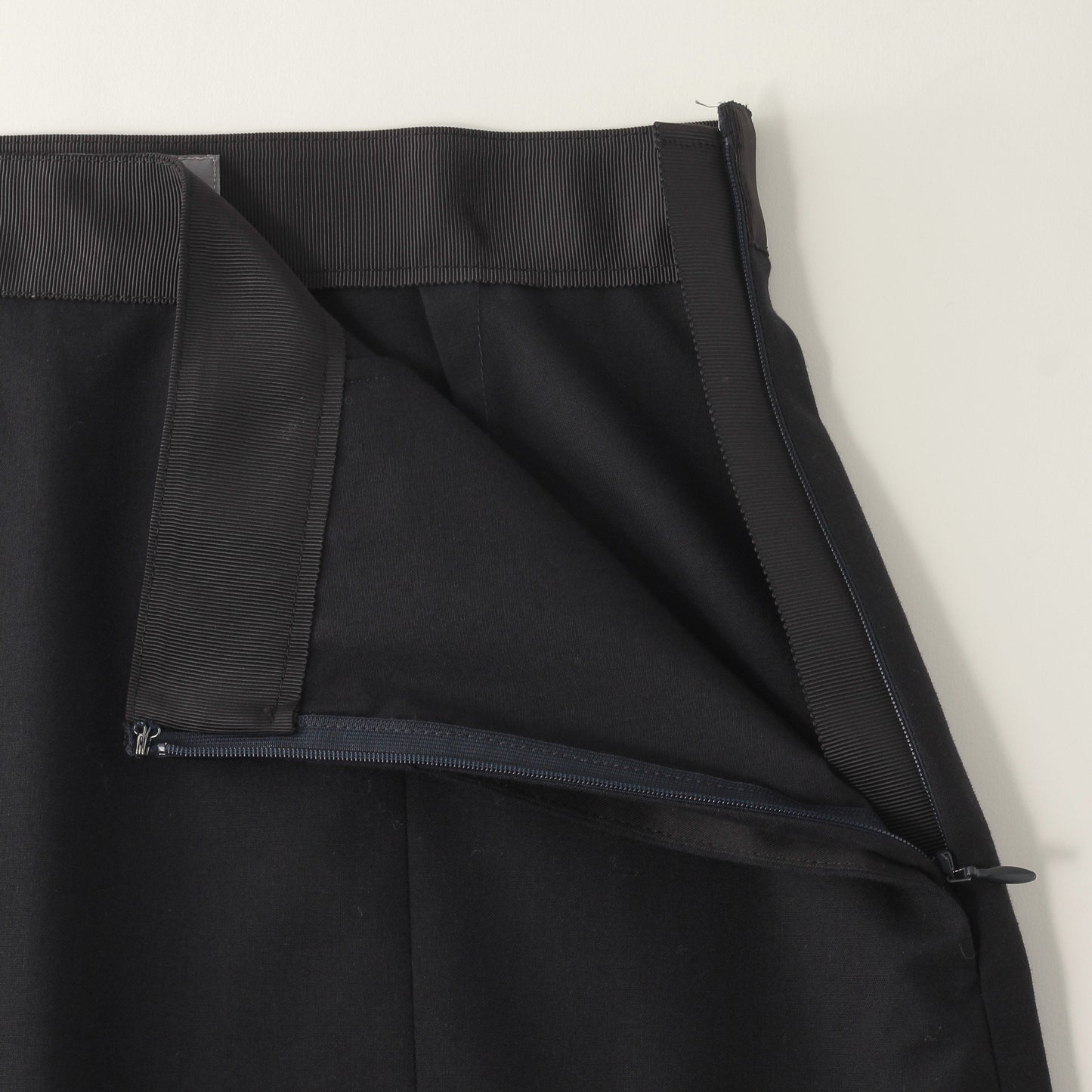 FINE WOOL COTTON SKIRT