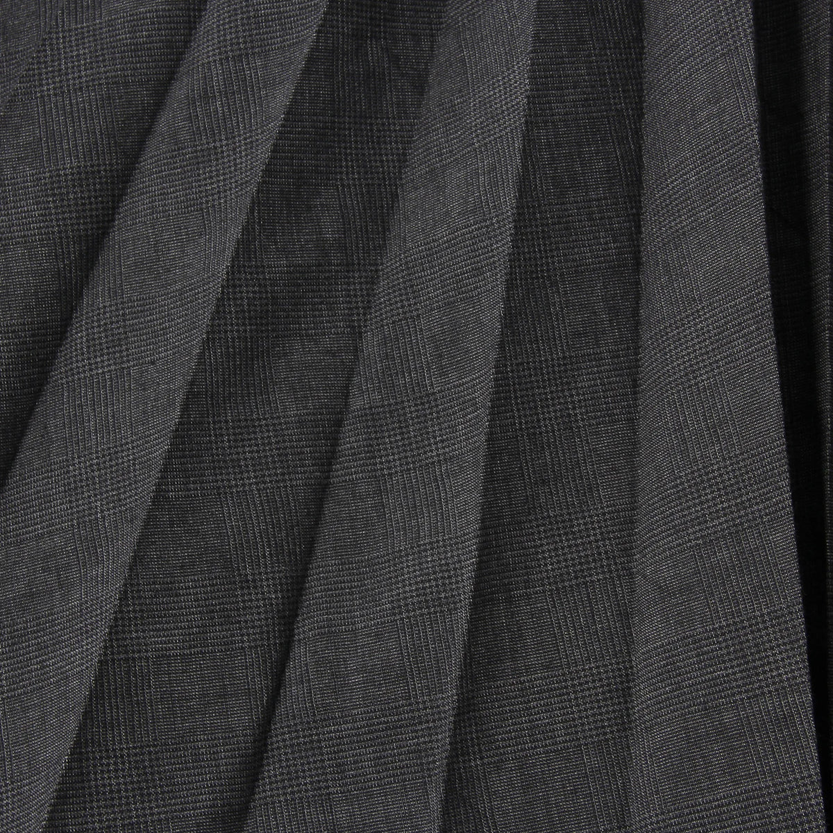 PRINCE OF WALES CHECK WOOL BLEND SKIRT