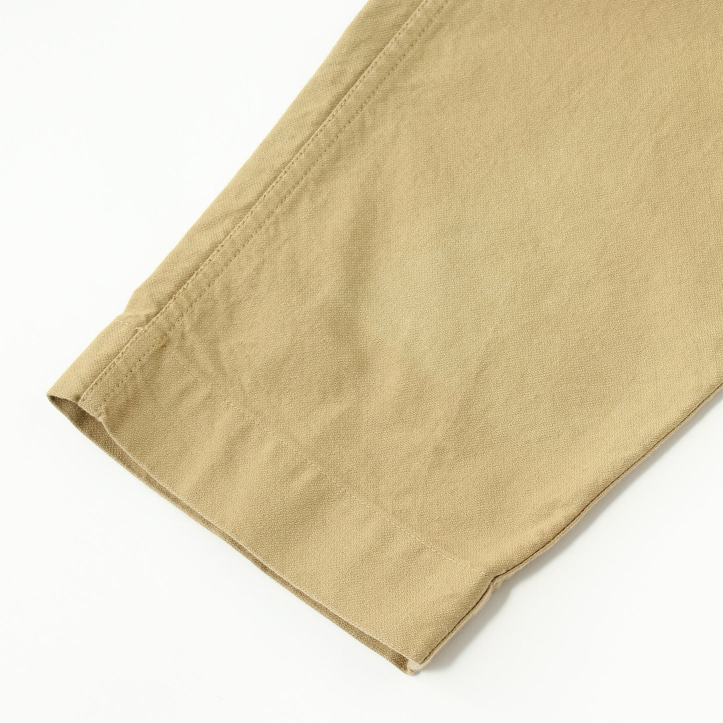 IRREGULAR COTTON CANVAS TROUSERS